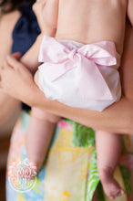 Load image into Gallery viewer, Beaufort Bonnet Baby Bow Bottom Bloomer Worth Ave White/Palm Beach Pink
