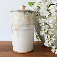 Load image into Gallery viewer, Etta B Pottery Farmhouse Canister Large
