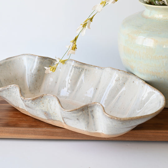 Etta B Pottery Centerpiece Dish