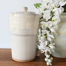 Load image into Gallery viewer, Etta B Pottery Farmhouse Canister Large

