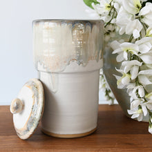 Load image into Gallery viewer, Etta B Pottery Farmhouse Canister Large
