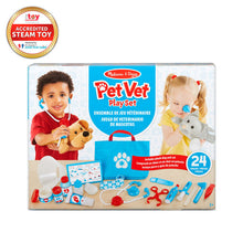 Load image into Gallery viewer, Melissa and Doug Examine &amp; Treat Pet Vet Play Set
