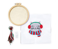 Load image into Gallery viewer, Santa&#39;s Friends Cross Stitch Kit
