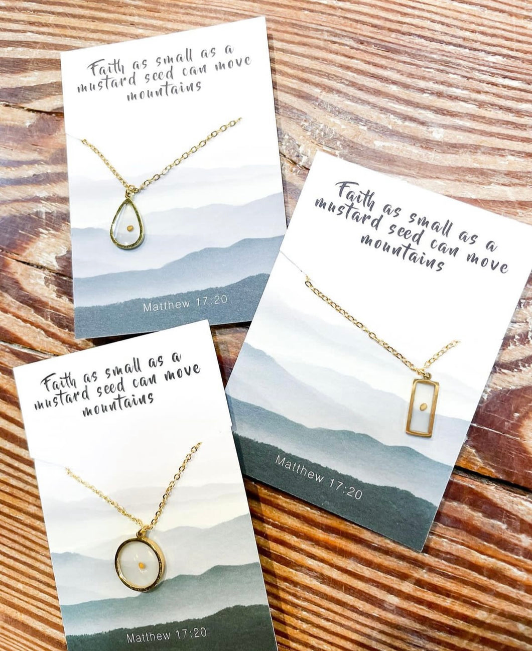Mustard Seed Necklace