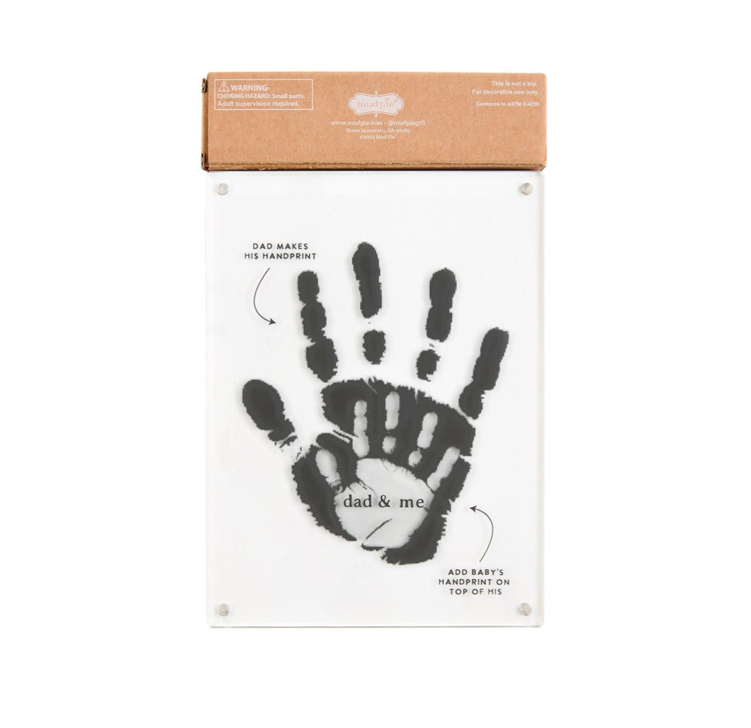 Mom/Dad & Me Handprint Photo Frame Kit