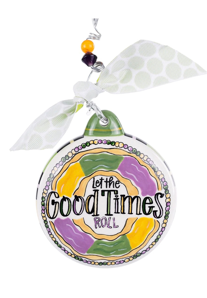 Let The Good Times Roll Puff Ornament