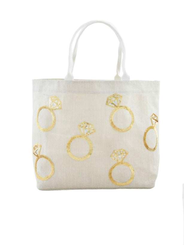 Bride Sparkle Tote Rings