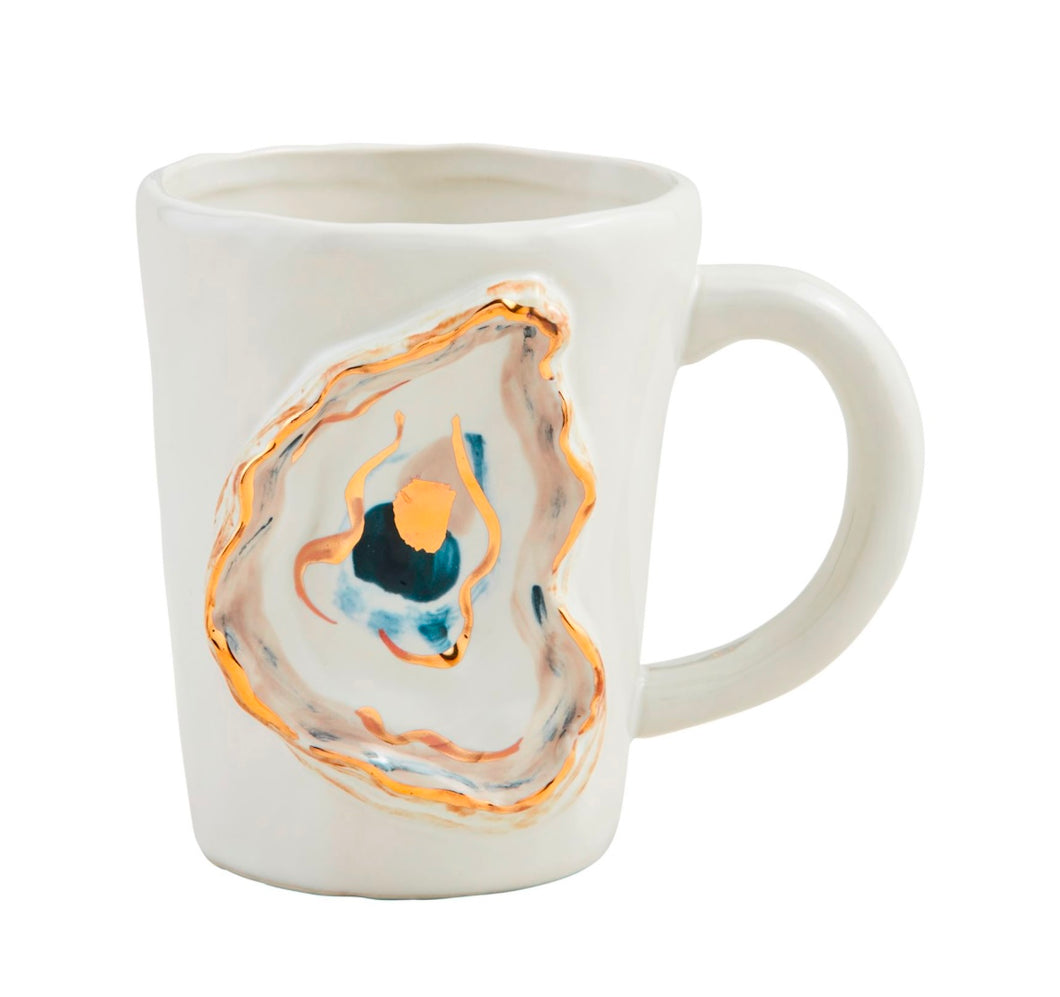 Raised Oyster Mug