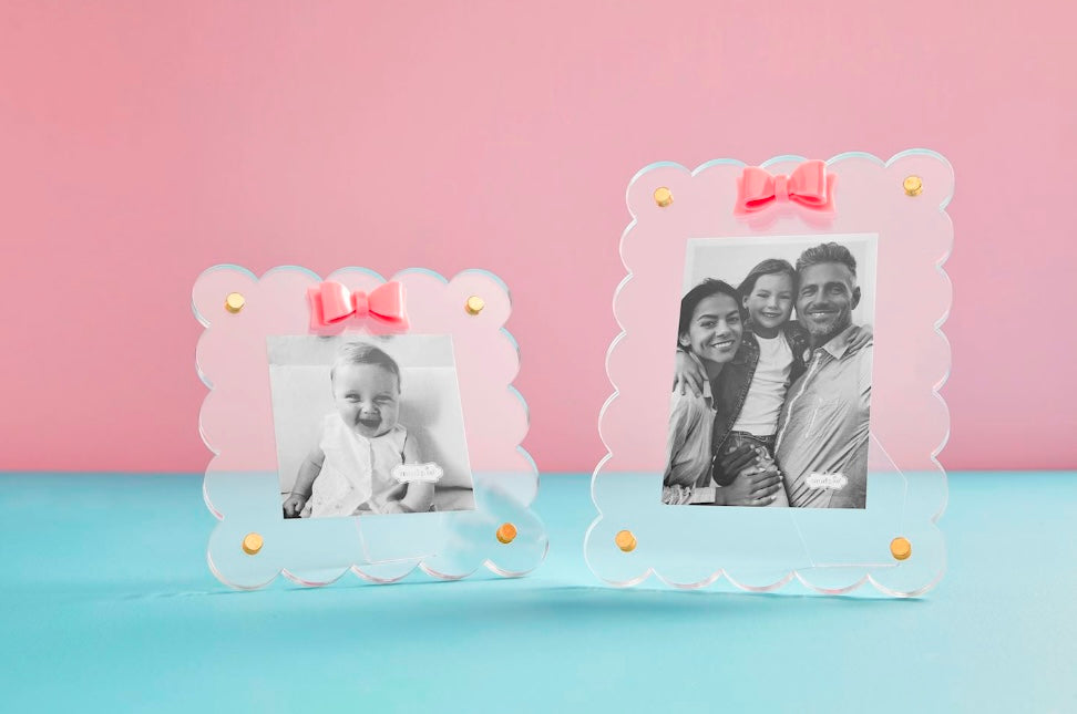 Square Acrylic Bow Frame