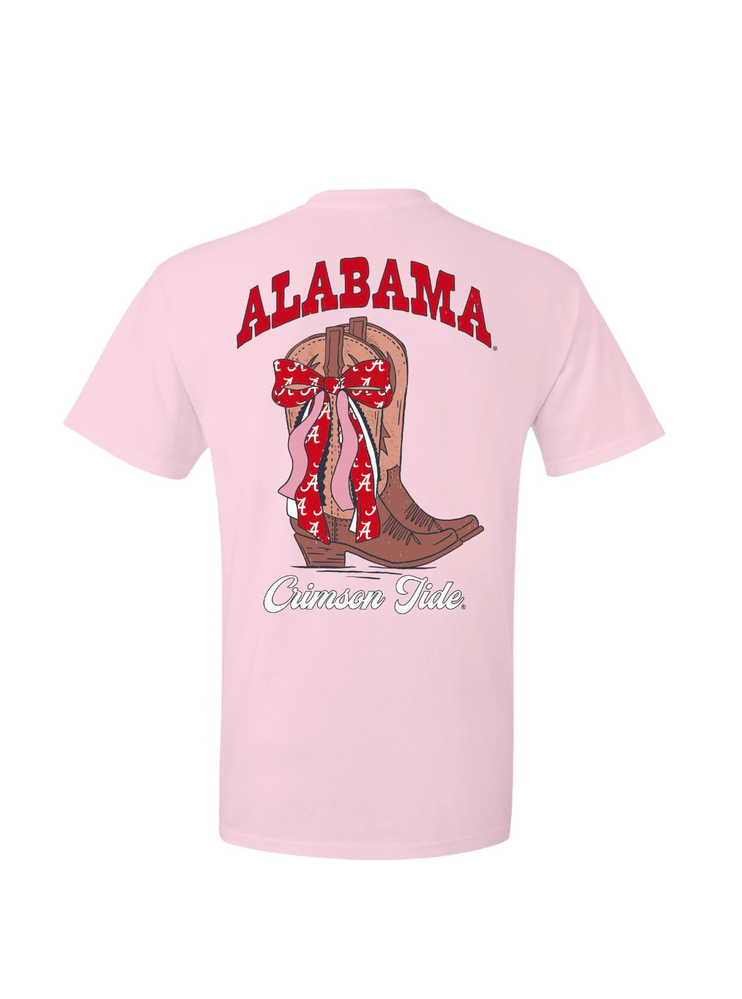 Alabama Bow Boots Blossom