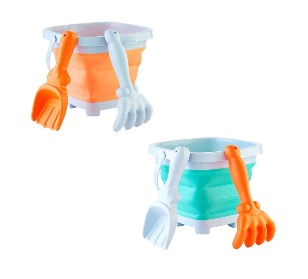 Collapsible Silicone Bucket Set
