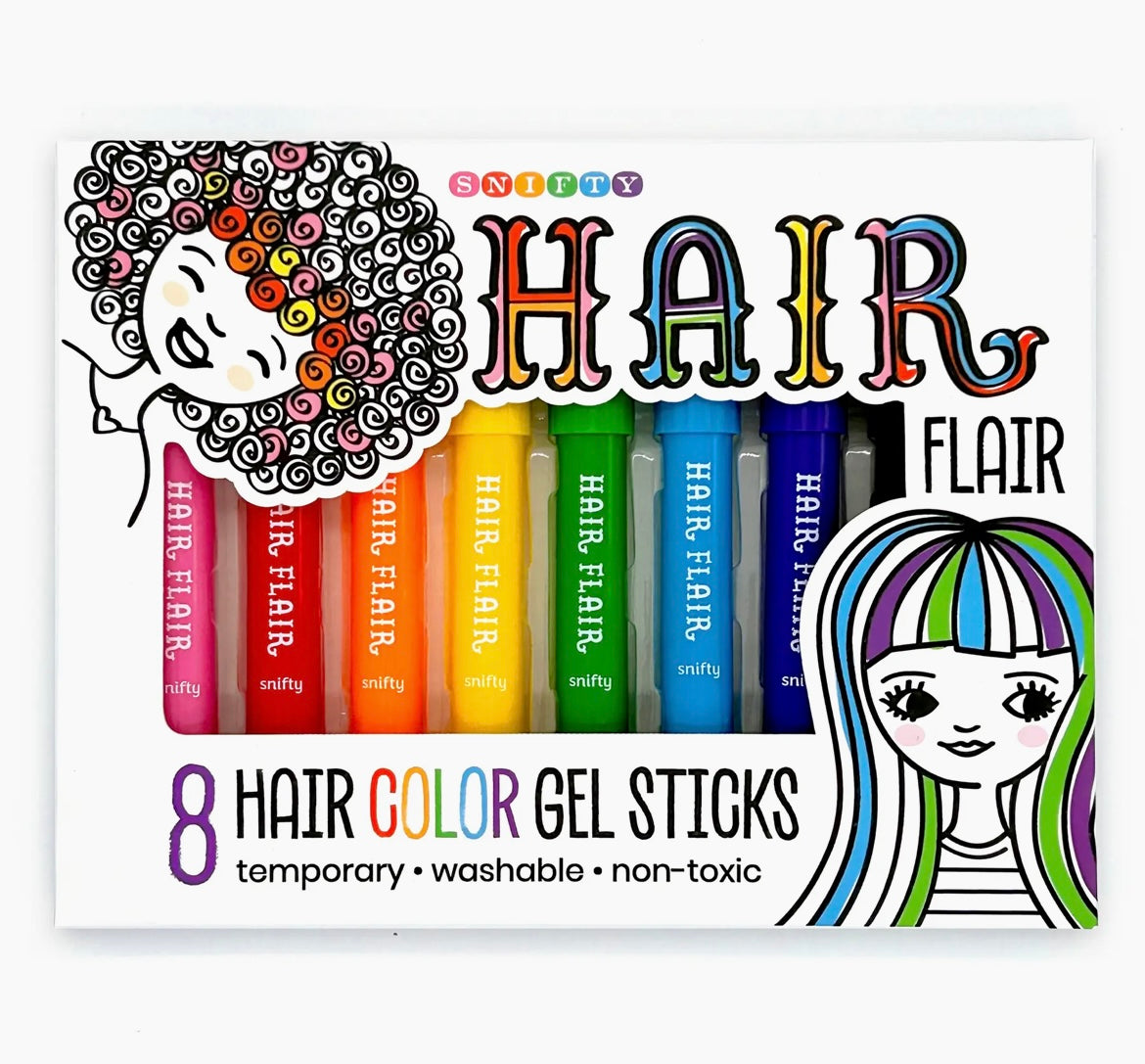 Snifty Hair Flair Hair Color Gel Sticks