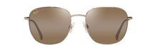 Load image into Gallery viewer, Maui Jim HCL Olali AF Shiny Lt Gold w/Greyish Green
