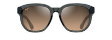 Load image into Gallery viewer, Maui Jim Akahai Asian Fit Shiny Trans Dark Grey Frame w/HCL® Bronze Lens
