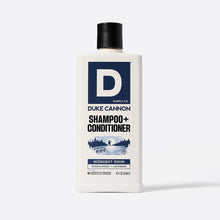 Load image into Gallery viewer, Duke Cannon Shampoo &amp; Conditioner Midnight Swim

