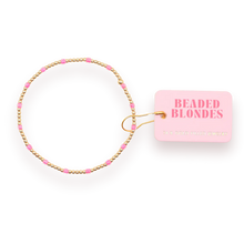 Load image into Gallery viewer, Beaded Blondes Dainty Poppi Bracelet
