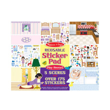 Load image into Gallery viewer, Melissa &amp; Doug Reusable Sticker Pad Play House
