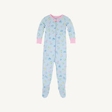 Load image into Gallery viewer, Beaufort Bonnet Noelle's Night Night Footed - Little London Flowers/Pier Party Pink
