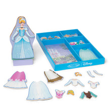 Load image into Gallery viewer, Melissa &amp; Doug Cinderella Wooden Magnetic Dress Up
