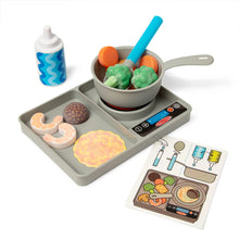 Load image into Gallery viewer, Melissa &amp; Doug Simmer &amp; Stir Stove Top Playset Water Wow
