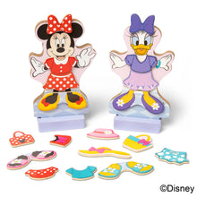 Load image into Gallery viewer, Melissa &amp; Doug Minnie Mouse Deluxe Wooden Magnetic Dress-Up
