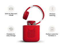 Load image into Gallery viewer, Tonies Headphones Sunset Red
