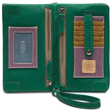 Load image into Gallery viewer, Consuela Teal Uptown Crossbody
