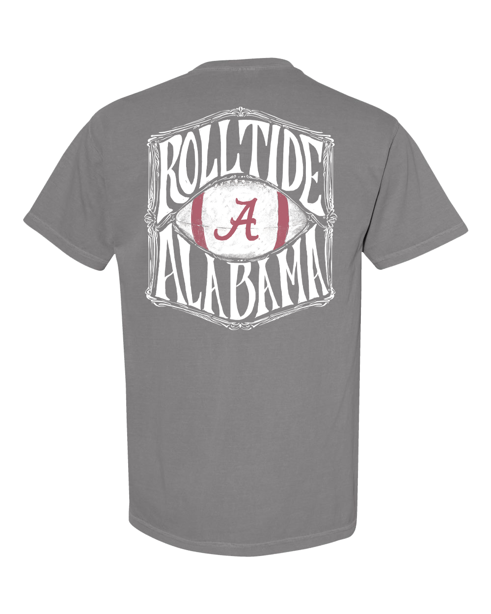Alabama Grey Script Football