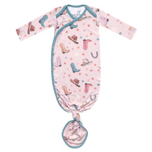 Load image into Gallery viewer, Copper Pearl Knotted Gown
