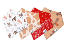 Load image into Gallery viewer, Copper Pearl Bandana Bibs
