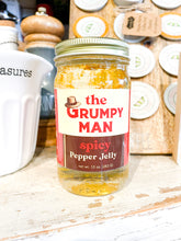 Load image into Gallery viewer, Grumpy Man Pepper Jelly 10oz
