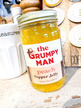 Load image into Gallery viewer, Grumpy Man Pepper Jelly 10oz
