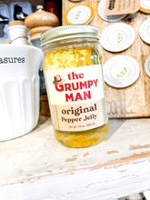 Load image into Gallery viewer, Grumpy Man Pepper Jelly 10oz
