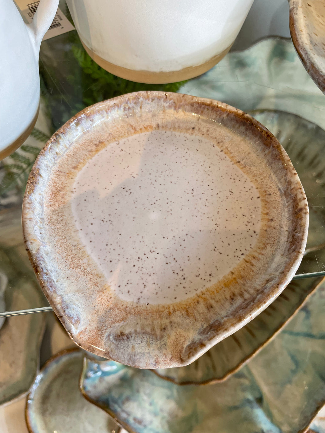 Etta B Pottery Round Spoon Rest