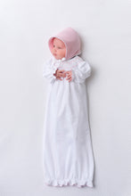 Load image into Gallery viewer, Beaufort Bonnet Sweetly Smocked Greeting Gown
