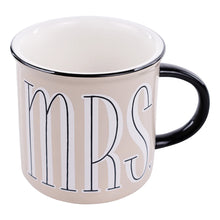 Load image into Gallery viewer, Neutral Set Mr &amp; Mrs Campfire Mug
