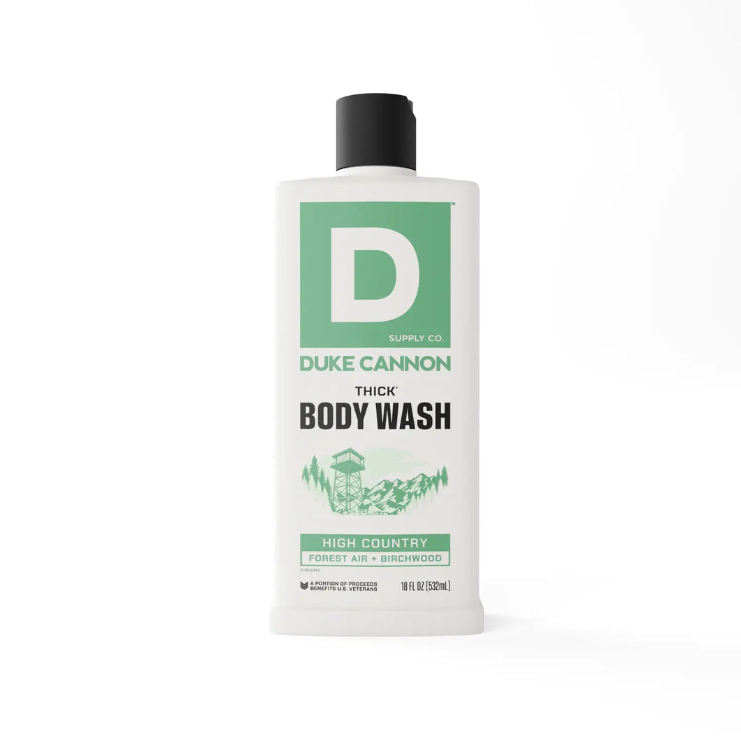 Duke Cannon Thick Body Wash High Country