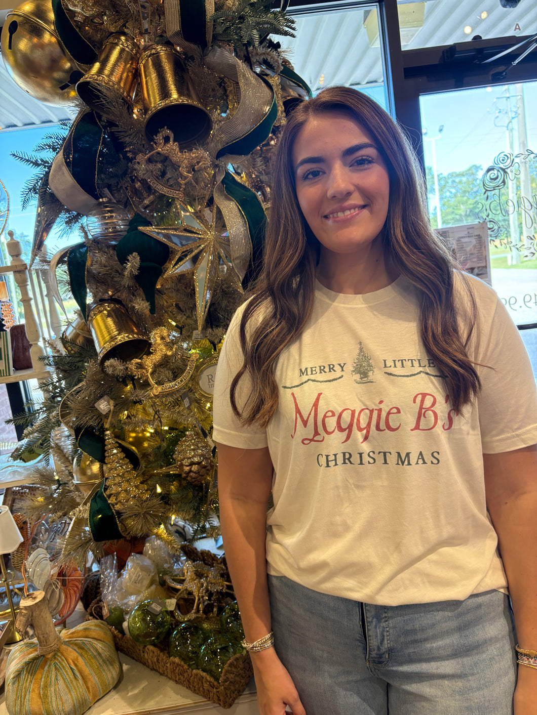Merry Little Meggie B's Christmas Tee