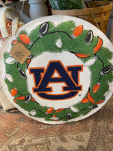 Load image into Gallery viewer, Auburn Wreath/Helmet Burlee Doorhanger
