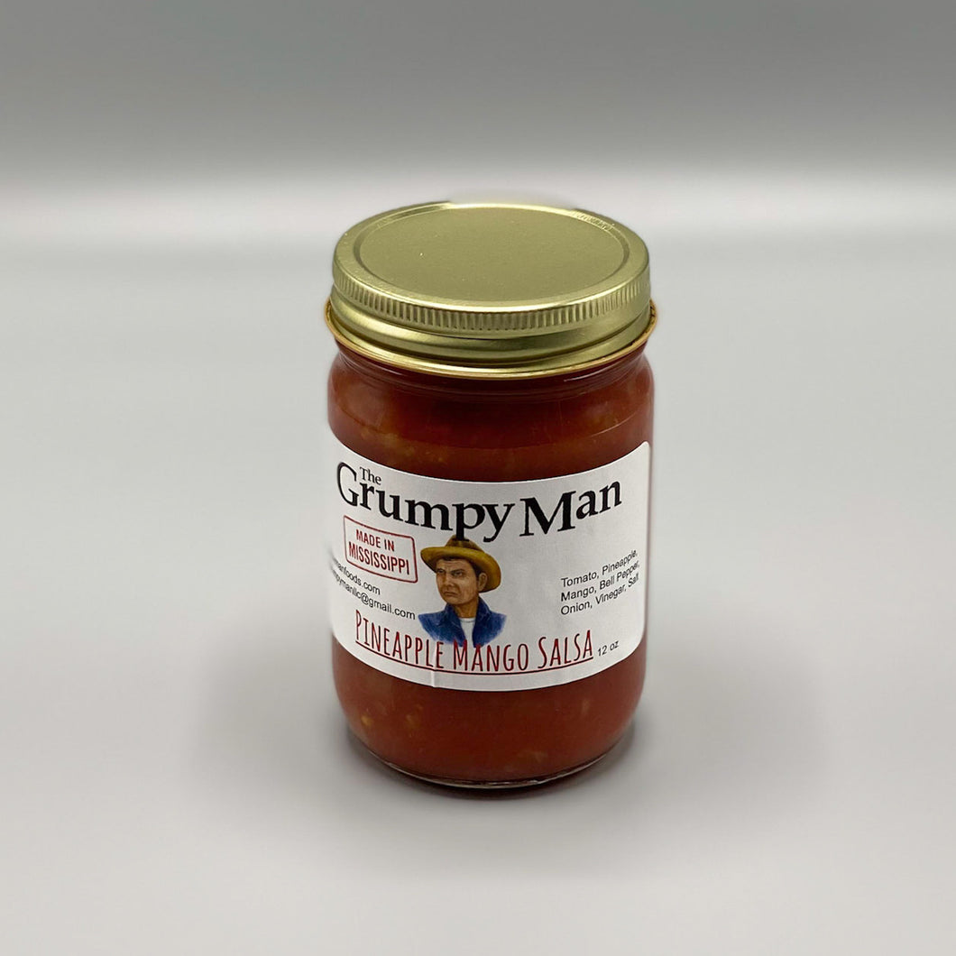 Grumpy Man Pineapple Mango Salsa