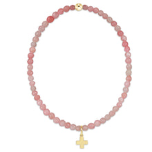 Load image into Gallery viewer, Enewton Classic 3mm Bracelet Signature Cross Gold Charm
