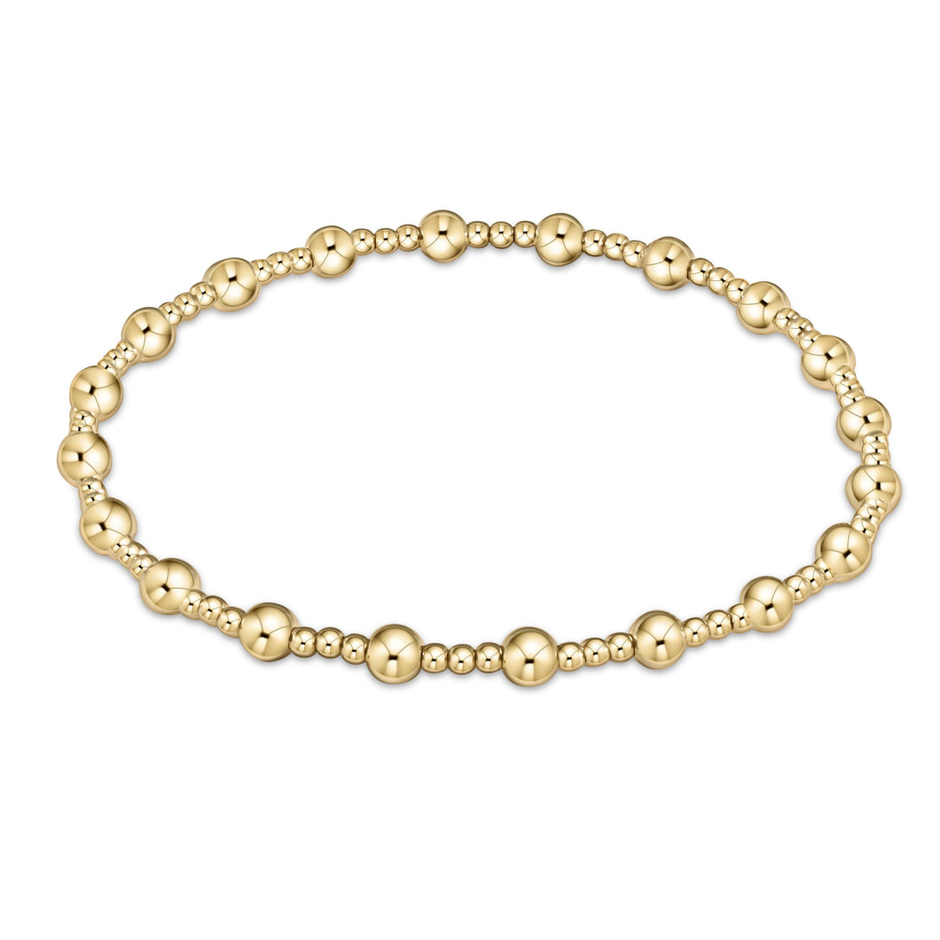 Enewton Egirl Classic Sincerity Pattern Gold 4mm