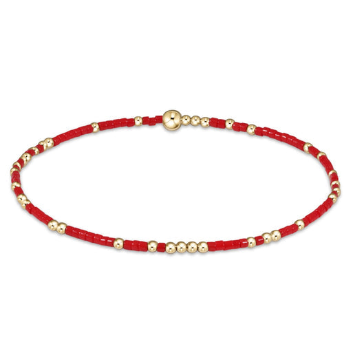 Enewton Hope Unwritten Bright Red Bracelet