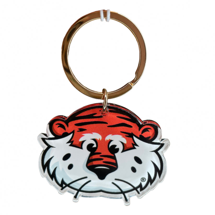 Acrylic Keychain Auburn Aubie