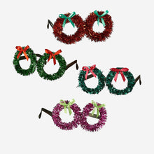 Load image into Gallery viewer, Christmas Wreath Glasses
