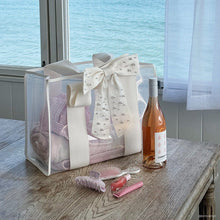 Load image into Gallery viewer, Case Mate Jelly Bow Tote w/Phone Pouch Ivory Shine
