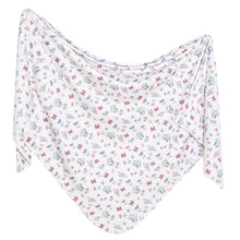 Load image into Gallery viewer, Copper Pearl Knit Swaddle Blanket
