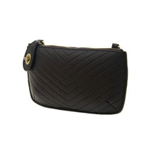 Load image into Gallery viewer, Quilted Mini Crossbody Wristlet Clutch
