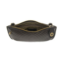 Load image into Gallery viewer, Quilted Mini Crossbody Wristlet Clutch
