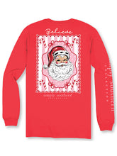 Load image into Gallery viewer, Simply Southern Believe Santa Tshirt - Red
